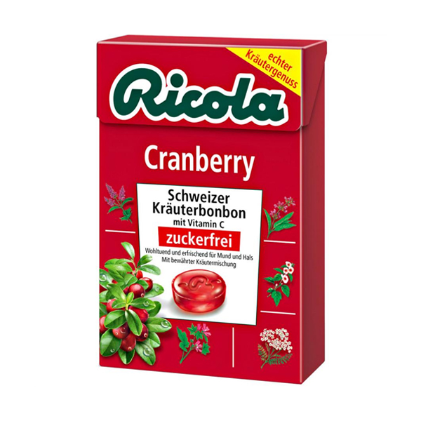 Ricola Cranberry 600